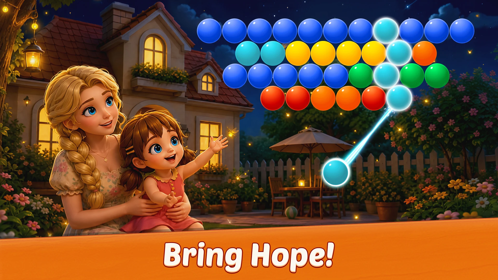 Bubble Shooter: Rescue Family screenshot