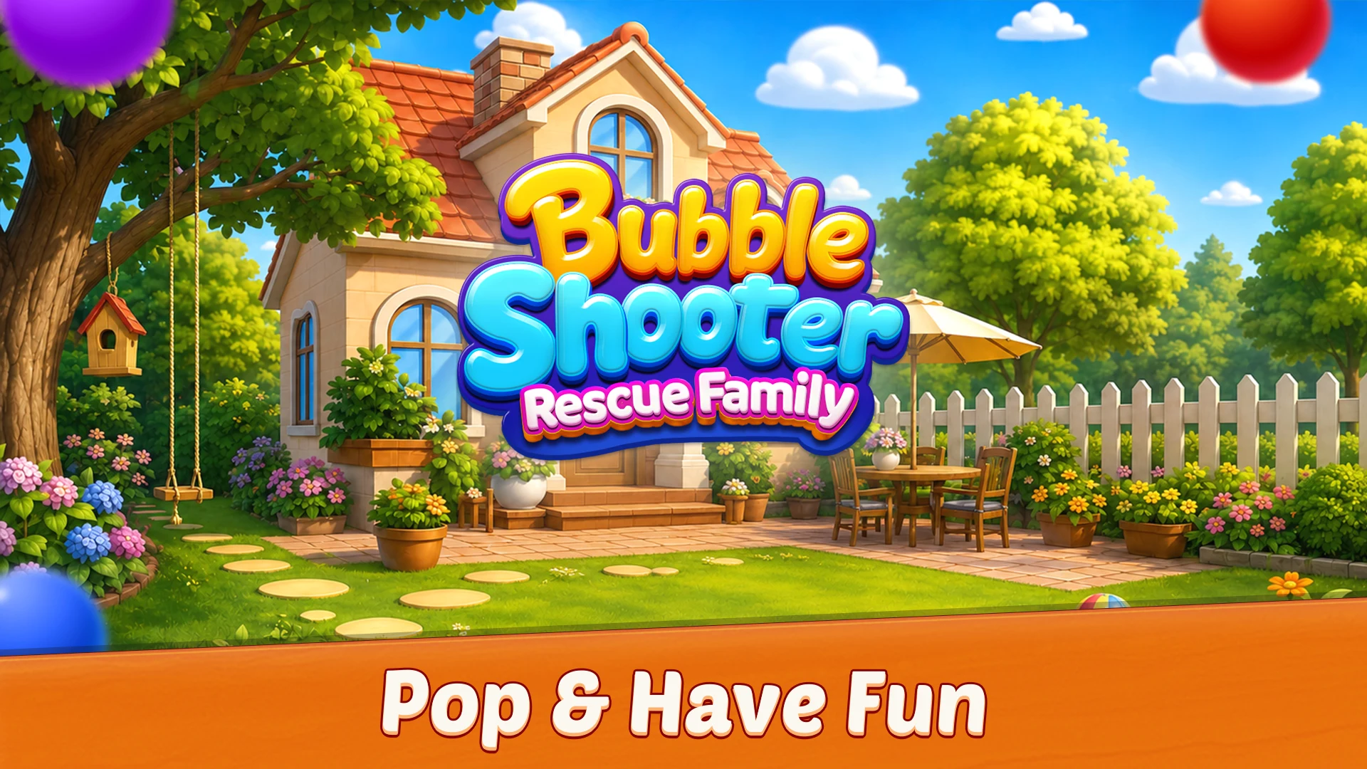Bubble Shooter: Rescue Family screenshot